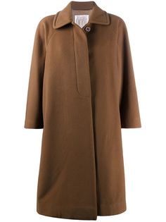 Gianfranco Ferré Pre-Owned пальто оверсайз 1980-х годов
