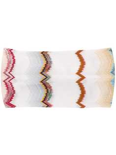 Missoni повязка на голову с абстрактным узором