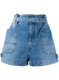 Isabel Marant джинсовые шорты с присборенной талией