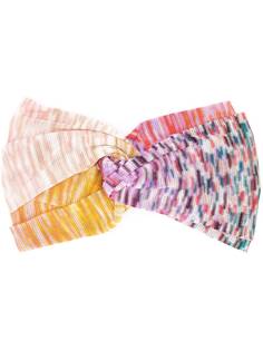 Missoni повязка на голову с узлом