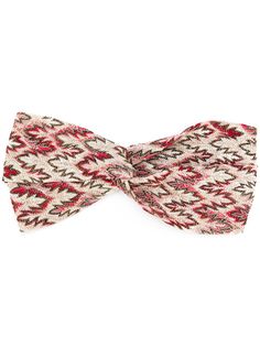 Missoni повязка на голову с абстрактным узором и узлом
