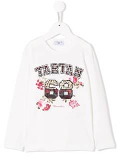 Monnalisa футболка с логотипом