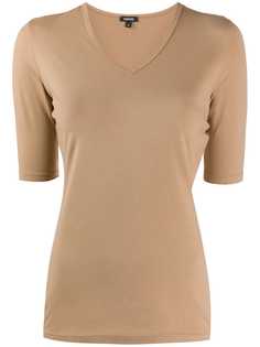 Aspesi приталенная футболка с V-образным вырезом