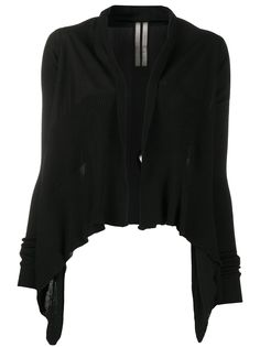 Rick Owens кардиган с асимметричным подолом