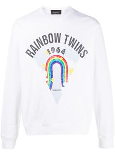 Dsquared2 толстовка Rainbow Twins 1964