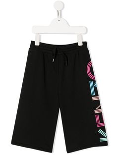 Kenzo Kids шорты с логотипом