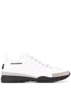 Dsquared2 кроссовки с вышитым логотипом