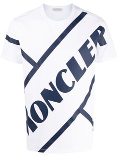 Moncler футболка с логотипом