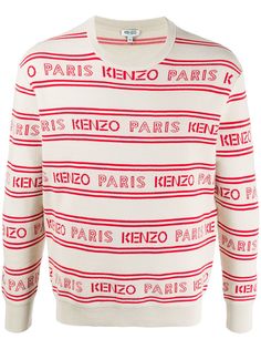 Kenzo джемпер Paris жаккардовой вязки