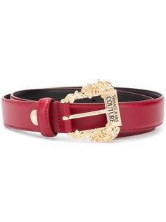 Versace Jeans Couture ремень с гравировкой логотипа на пряжке