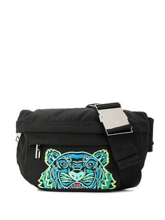 Kenzo поясная сумка с вышивкой