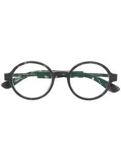 Mykita очки в круглой оправе черепаховой расцветки