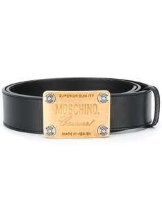 Moschino ремень с пряжкой-логотипом