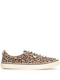 Cariuma кеды OCA Low Stripe Leopard Print