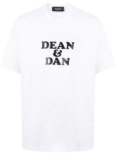 Dsquared2 футболка Dean & Dan с принтом