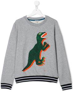 Paul Smith Junior TEEN Dino-print relaxed-fit sweatshirt