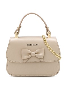 Monnalisa bow-detail shoulder bag