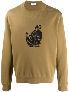 LANVIN толстовка с принтом Mother and Child
