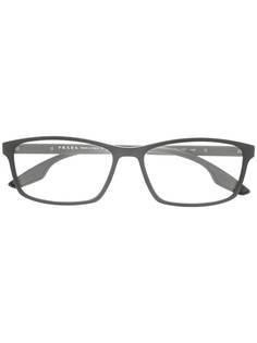 Prada Eyewear очки в геометричной оправе