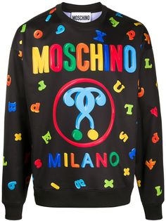 Moschino худи с логотипом