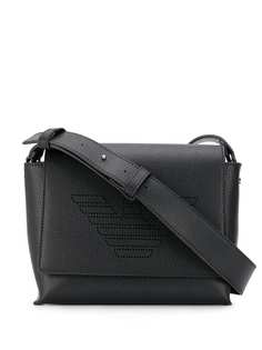 Emporio Armani сумка через плечо с тисненым логотипом