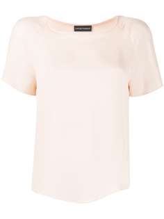 Emporio Armani блузка с короткими рукавами