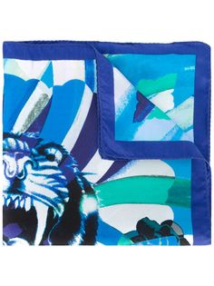 Etro платок с принтом тигра