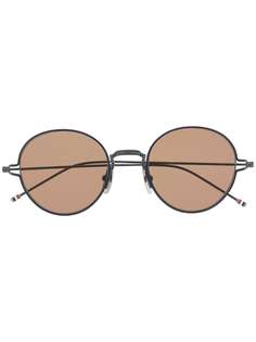 Thom Browne Eyewear солнцезащитные очки в круглой оправе