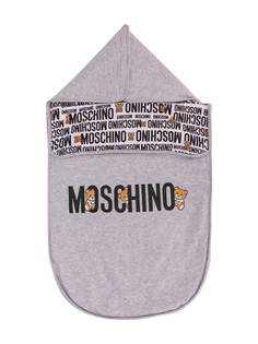 Moschino Kids спальный мешок Teddy Bear с логотипом