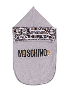 Moschino Kids спальный мешок Teddy Bear с логотипом