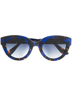 Emmanuelle Khanh затемненные солнцезащитные очки в оправе кошачий глаз