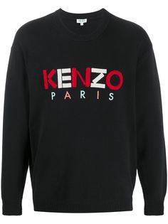 Kenzo джемпер с вышитым логотипом