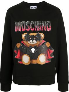 Moschino vampire teddy print sweatshirt