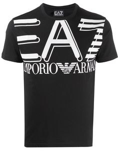 Ea7 Emporio Armani футболка с логотипом
