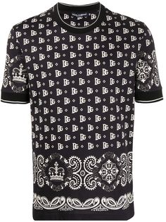 Dolce & Gabbana футболка с принтом