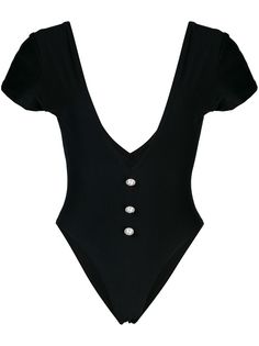 Leslie Amon купальник Amanda на пуговицах