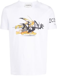 Iceberg футболка с круглым вырезом и принтом