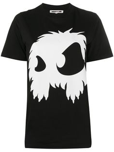 Alexander McQueen футболка с принтом Monster