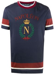 Dolce & Gabbana футболка с принтом Napoleon