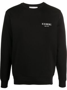 Iceberg толстовка с круглым вырезом и логотипом