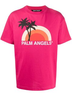 Palm Angels футболка с логотипом