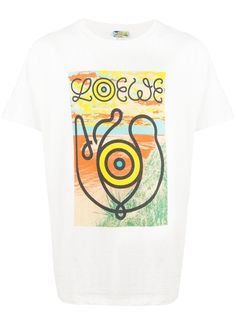 Loewe футболка с логотипом
