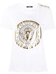 Balmain футболка с логотипом
