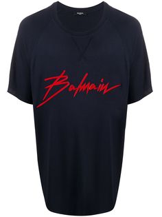 Balmain футболка с логотипом