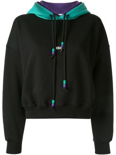 MSGM укороченное худи с логотипом