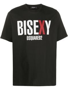 Dsquared2 футболка с принтом Bisexy