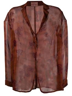 Romeo Gigli Pre-Owned однобортный пиджак 1990-х годов
