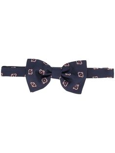 Tagliatore галстук-бабочка с цветочной вышивкой