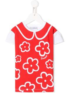 Simonetta футболка стандартного кроя с цветочным принтом
