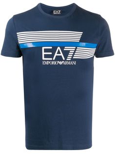 Ea7 Emporio Armani футболка с логотипом